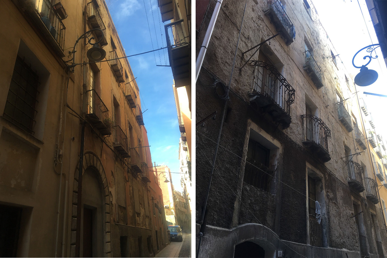PROSPETTO VIA LAMARMORA - PROSPETTO VIA DEI GENOVESI